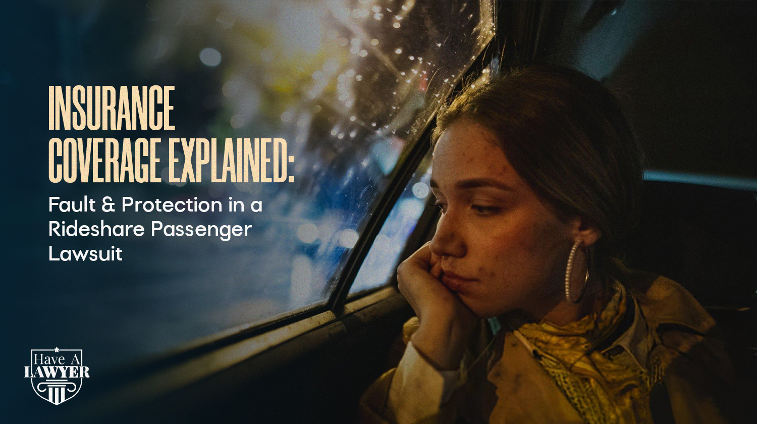 Insurance Coverage Explained: Fault & Protection in a Rideshare Passenger Lawsuit